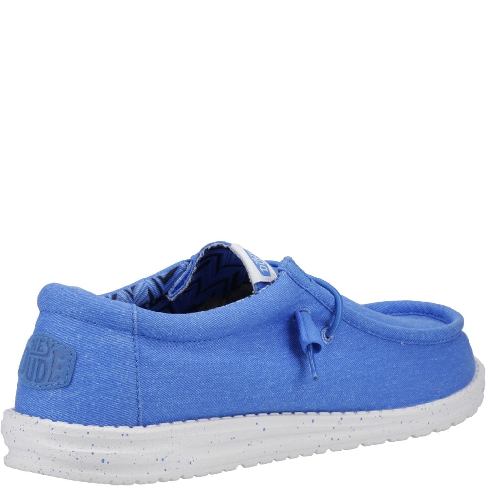 Men's HEYDUDE Wally Stretch Canvas Slip on Shoe