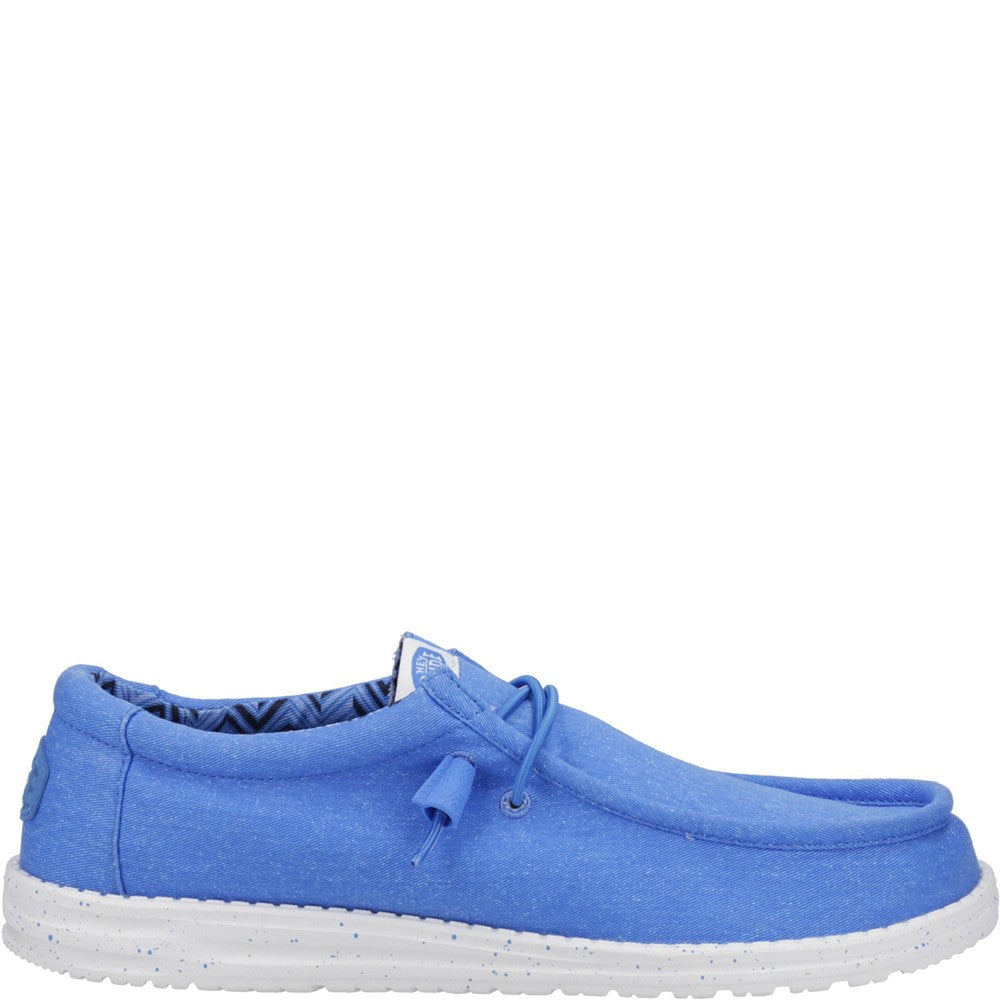 Men's HEYDUDE Wally Stretch Canvas Slip on Shoe