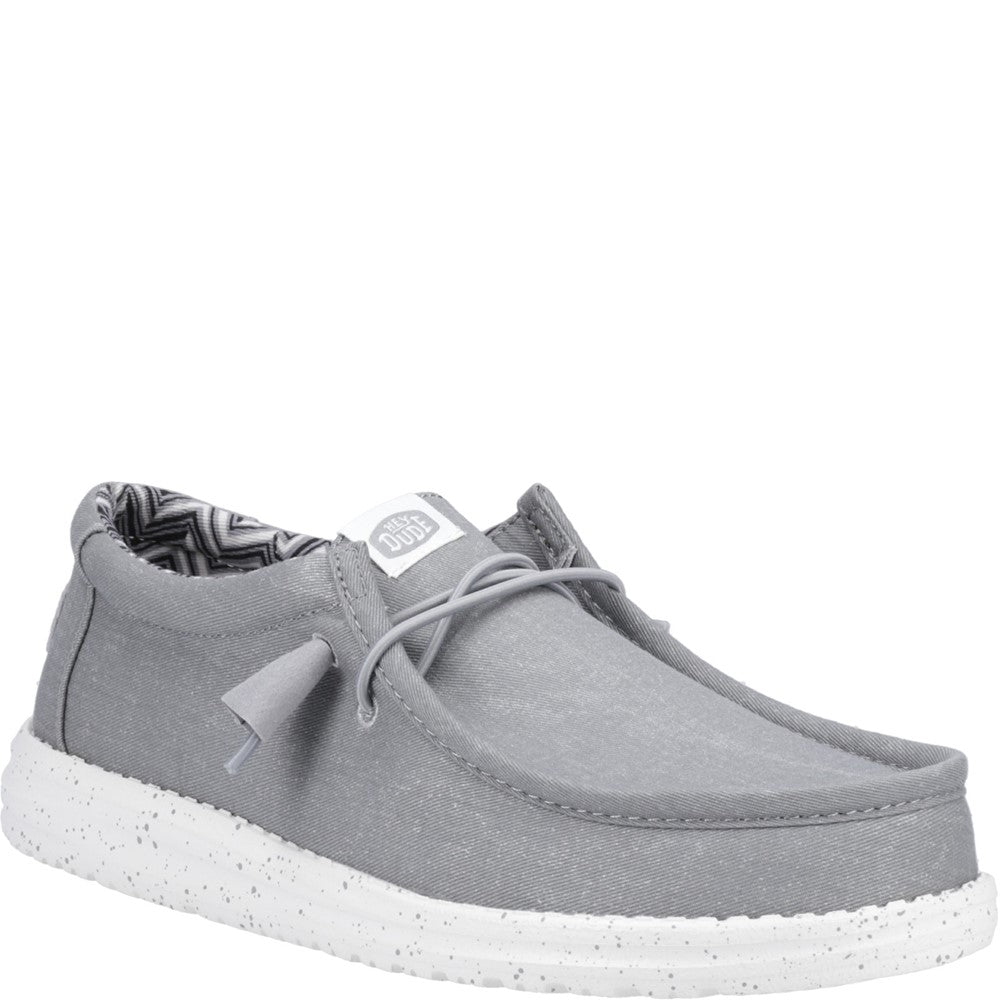 Men's HEYDUDE Wally Stretch Canvas Slip on Shoe