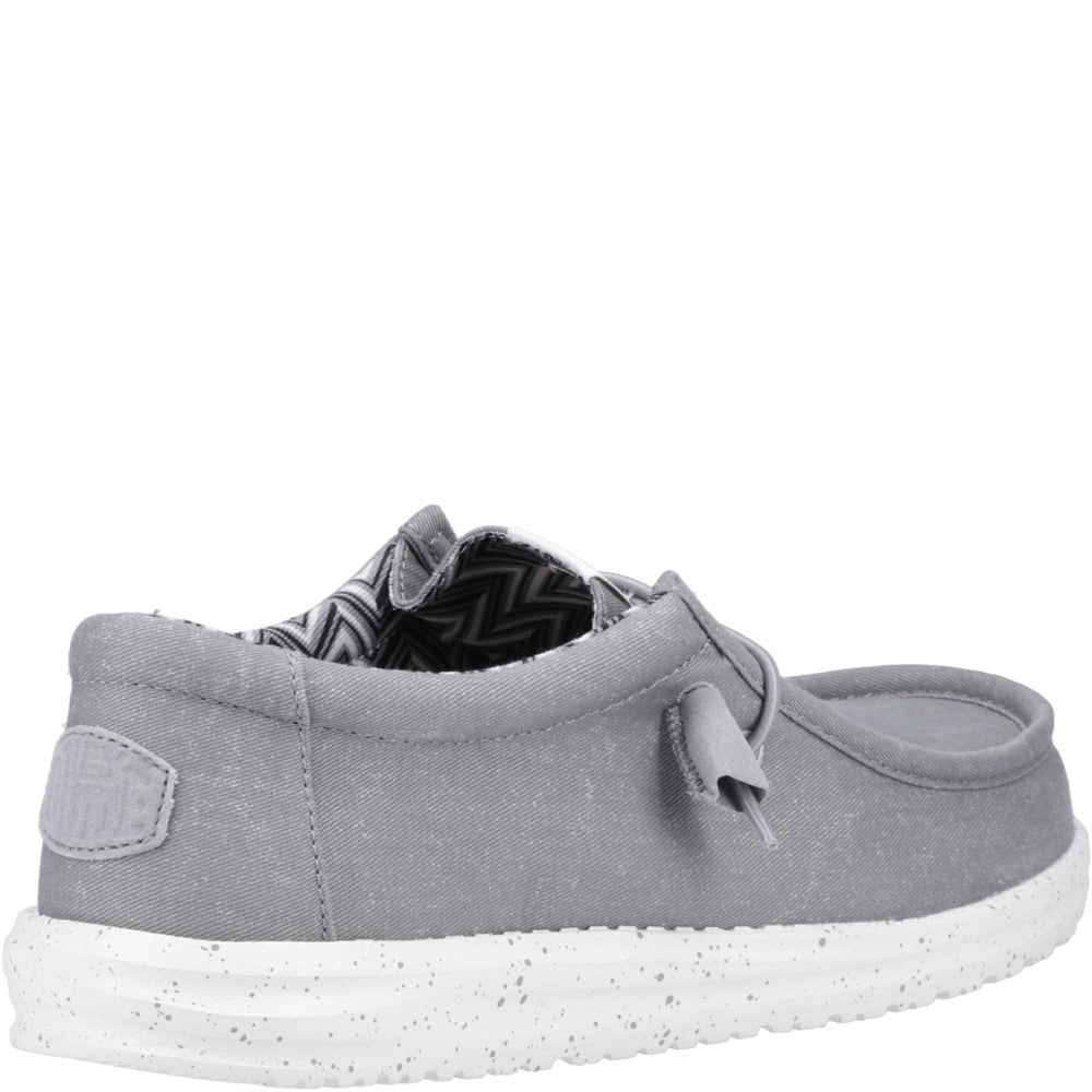 Men's HEYDUDE Wally Stretch Canvas Slip on Shoe
