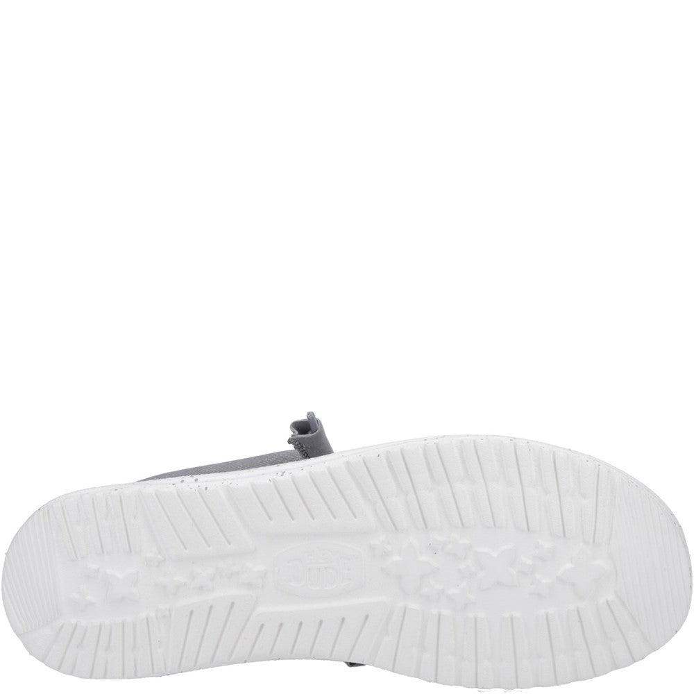 Men's HEYDUDE Wally Stretch Canvas Slip on Shoe