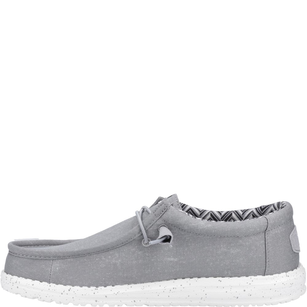 Men's HEYDUDE Wally Stretch Canvas Slip on Shoe