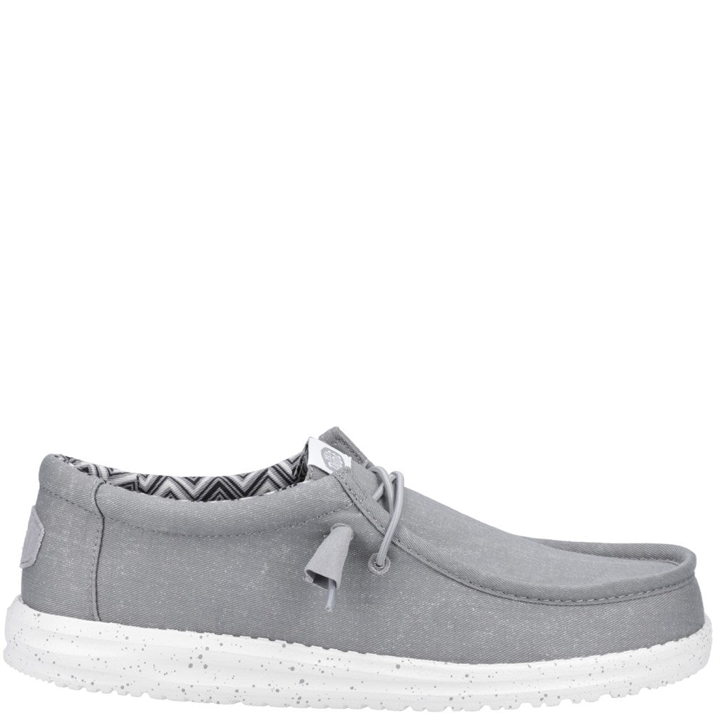 Men's HEYDUDE Wally Stretch Canvas Slip on Shoe
