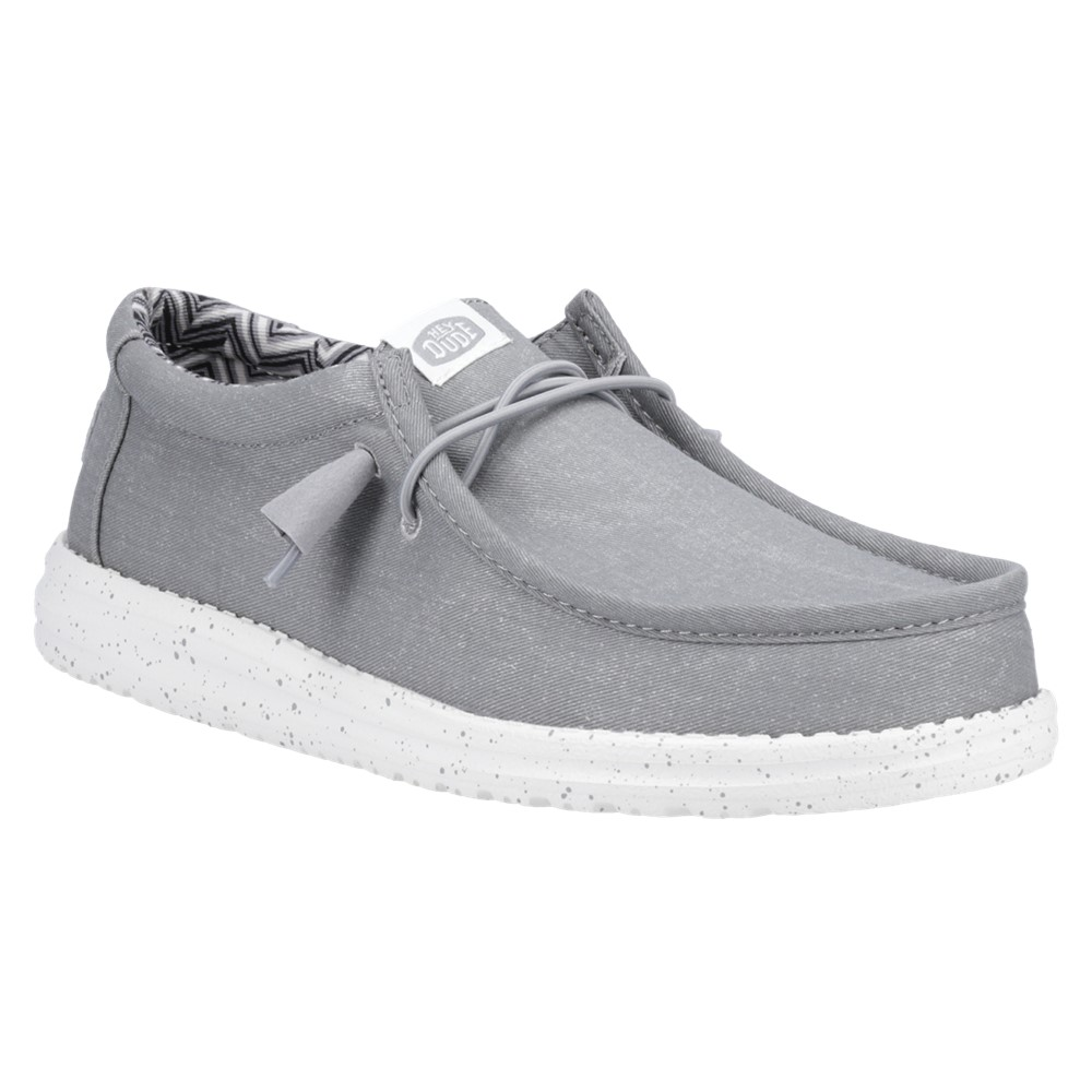Men's HEYDUDE Wally Stretch Canvas Slip on Shoe