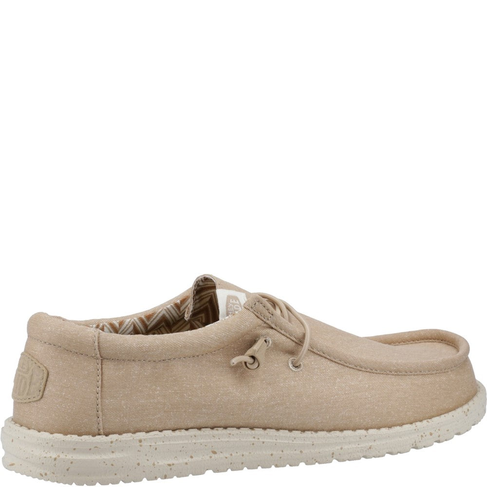 Men's HEYDUDE Wally Stretch Canvas Slip on Shoe