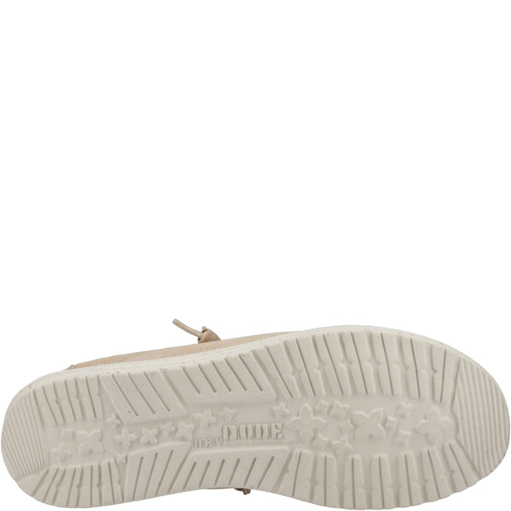 Men's HEYDUDE Wally Stretch Canvas Slip on Shoe