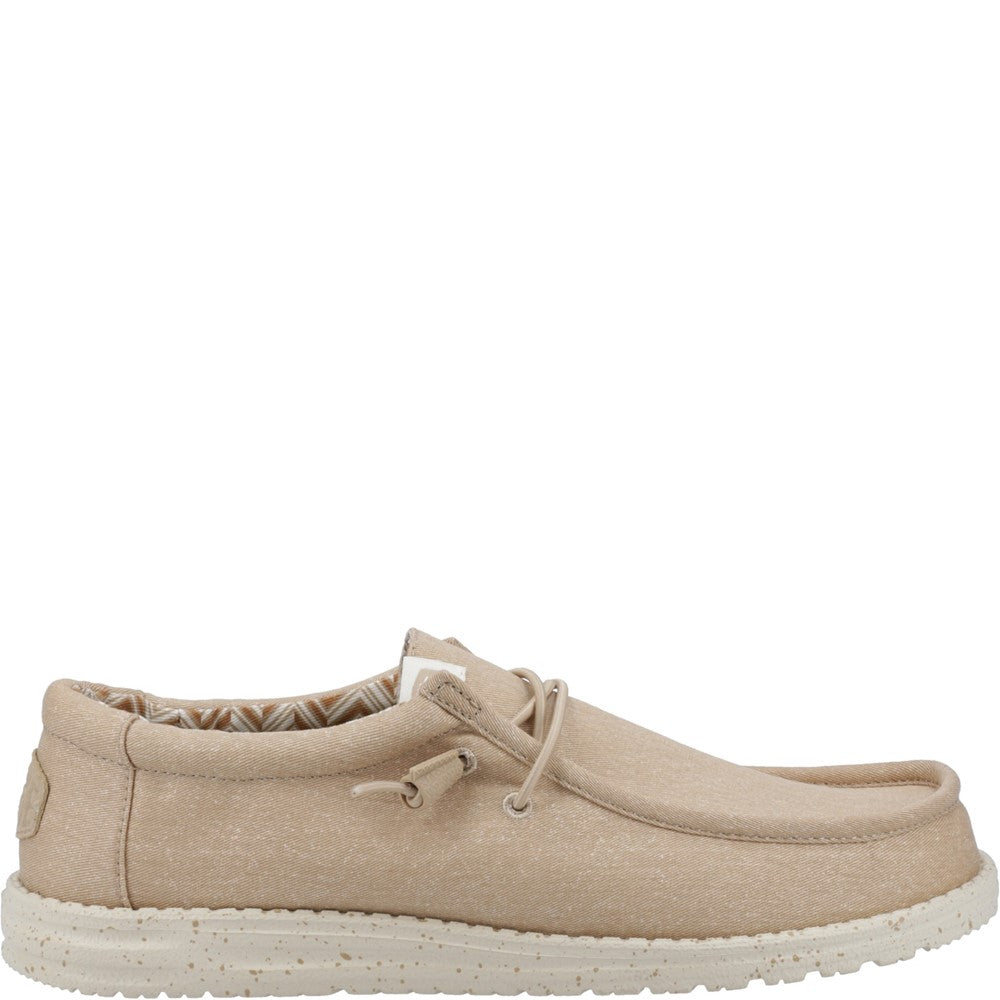 Men's HEYDUDE Wally Stretch Canvas Slip on Shoe