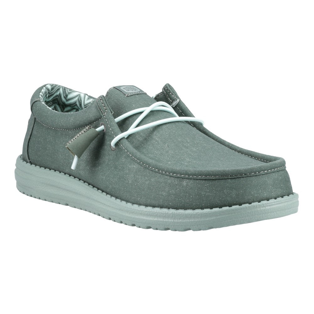 Men's HEYDUDE Wally Stretch Canvas Slip on Shoe