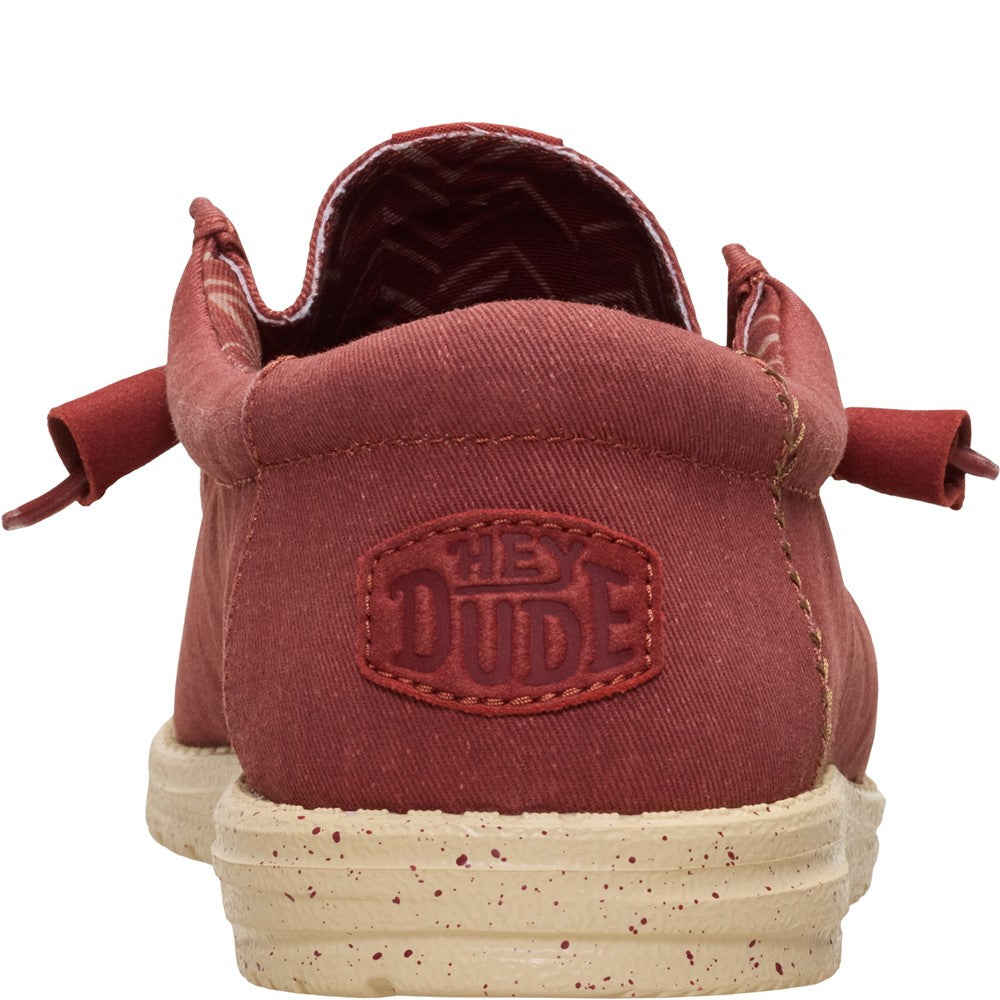 Men's HEYDUDE Wally Stretch Canvas Slip on Shoe