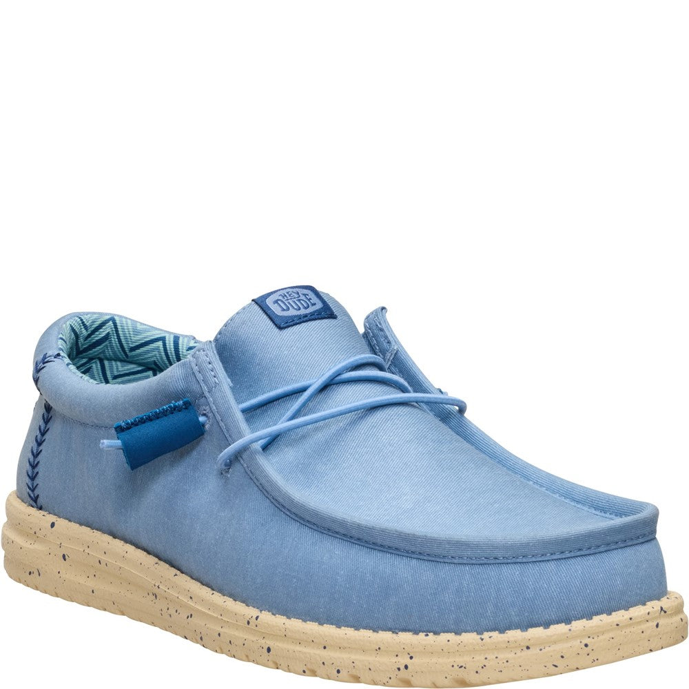 Men's HEYDUDE Wally Stretch Canvas Slip on Shoe
