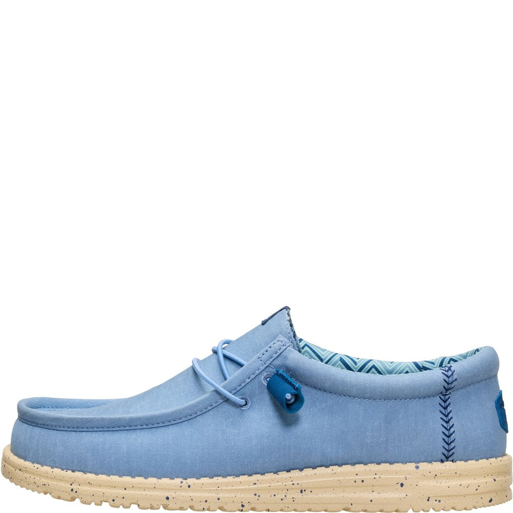 Men's HEYDUDE Wally Stretch Canvas Slip on Shoe