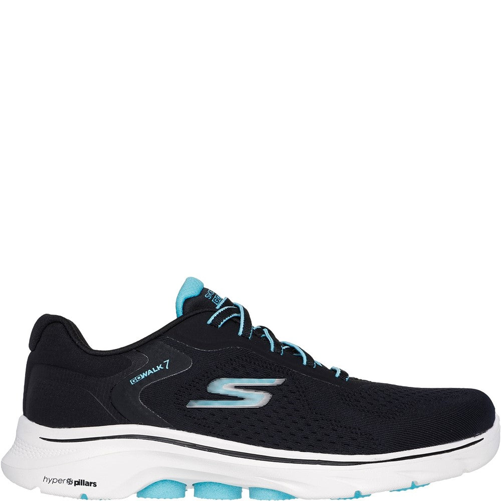 Women's Skechers GO WALK 7 - Cosmic Waves Trainers