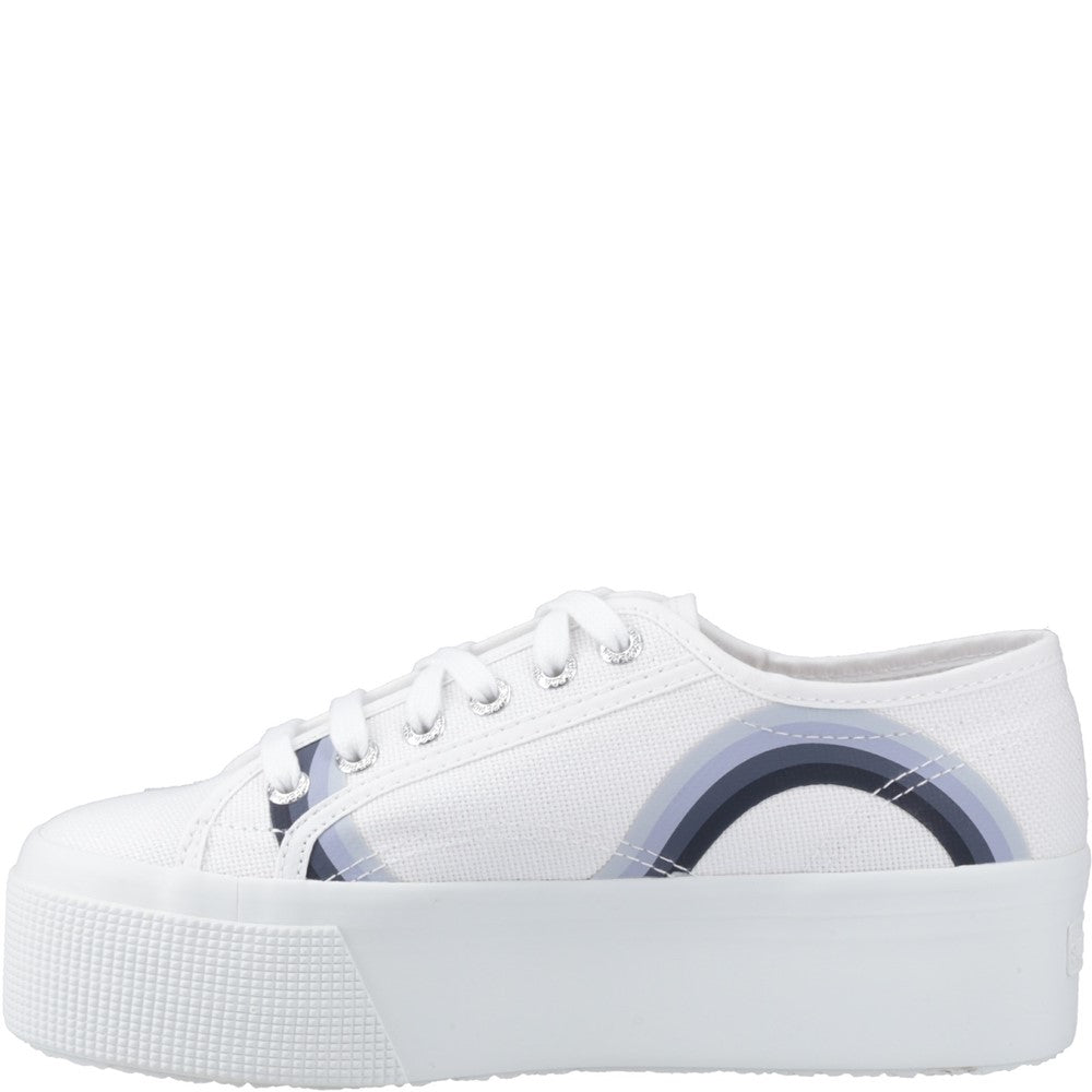 Women's Superga 2790 Round Stripes Trainers