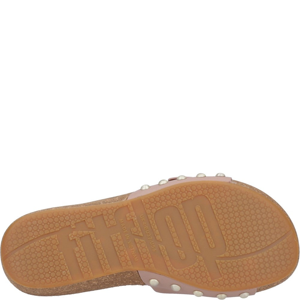 Women's Fitflop iQushion Adjustable Buckle Slides