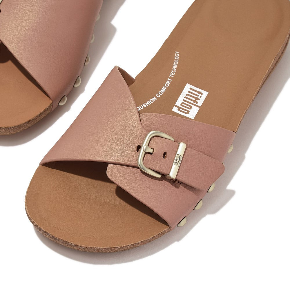 Women's Fitflop iQushion Adjustable Buckle Slides