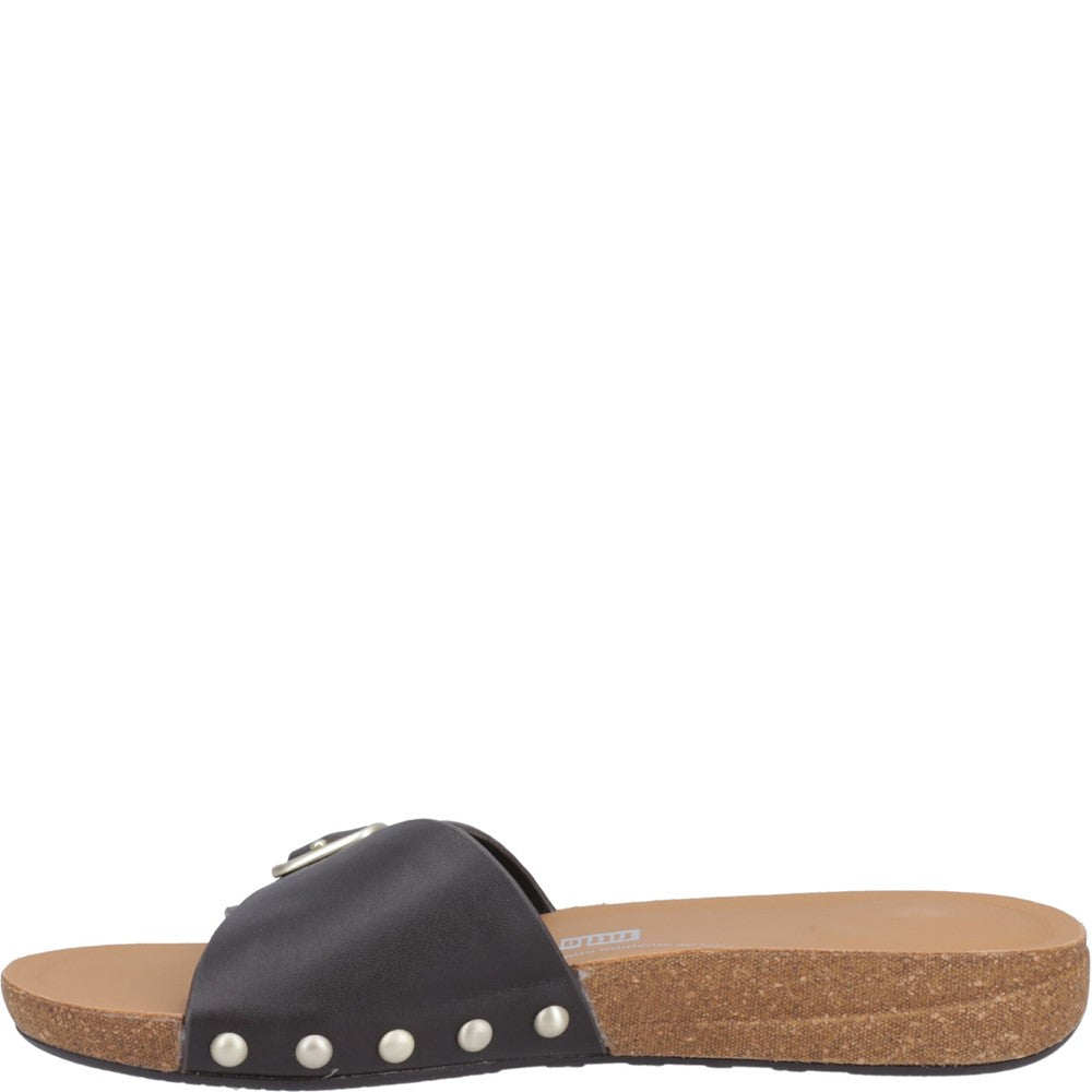 Women's Fitflop iQushion Adjustable Buckle Slides