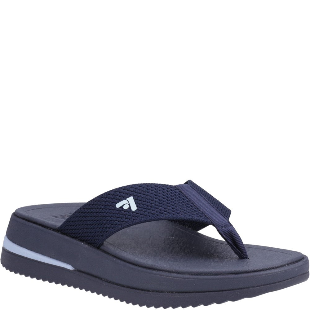 Women's Fitflop Surff Two-tone Toe Post Wide Fit Sandals