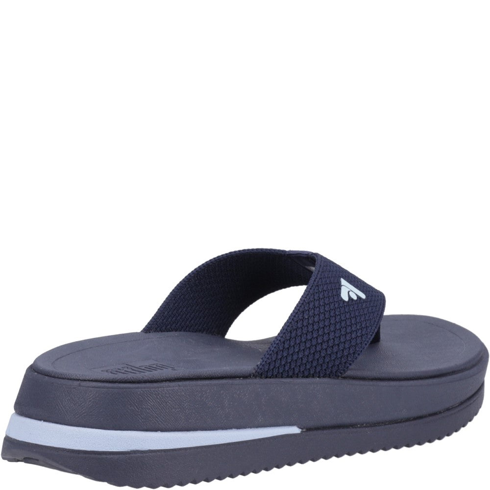 Women's Fitflop Surff Two-tone Toe Post Wide Fit Sandals
