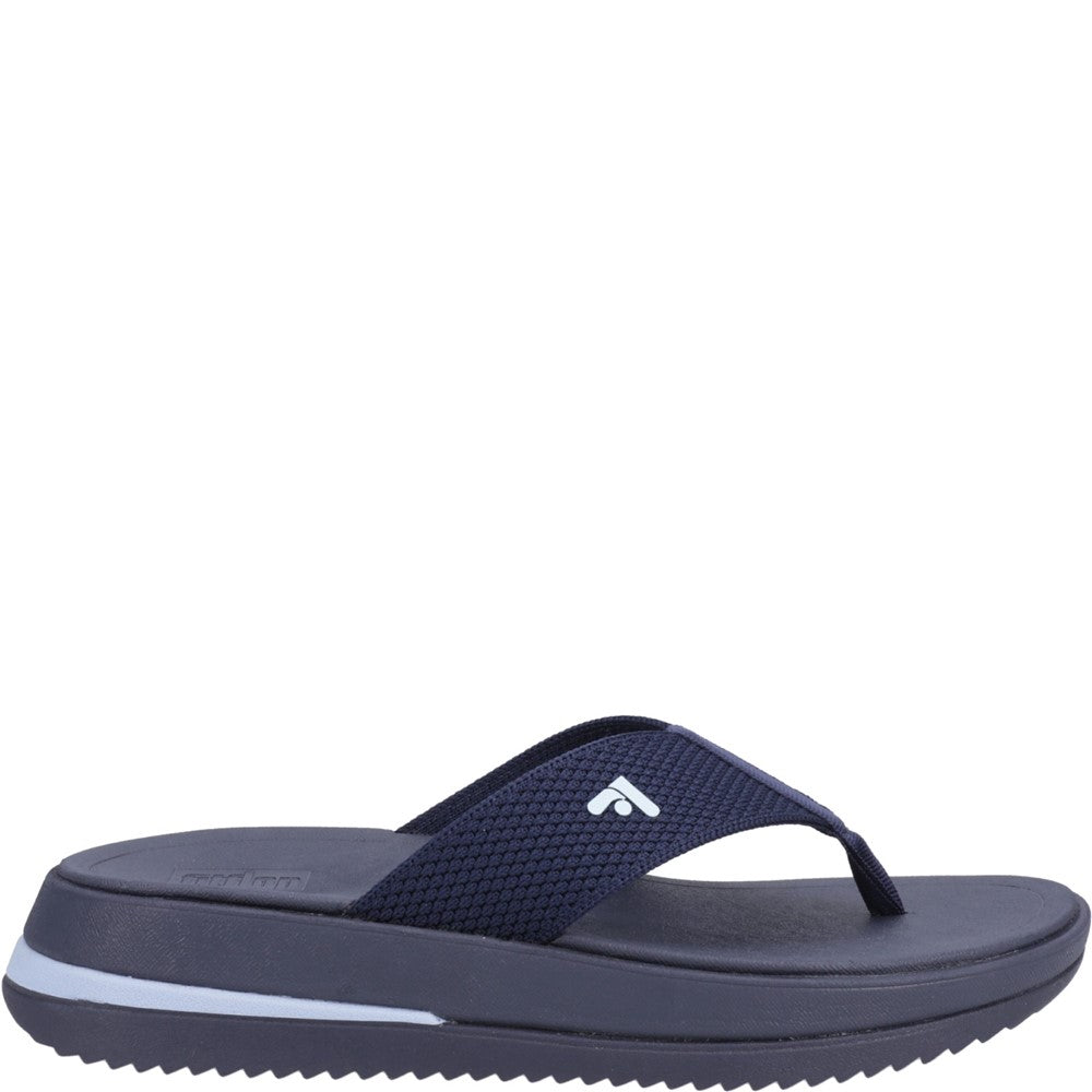 Women's Fitflop Surff Two-tone Toe Post Wide Fit Sandals