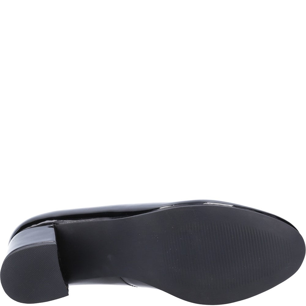 Women's Hush Puppies Anna Wide Fit Patent Shoe