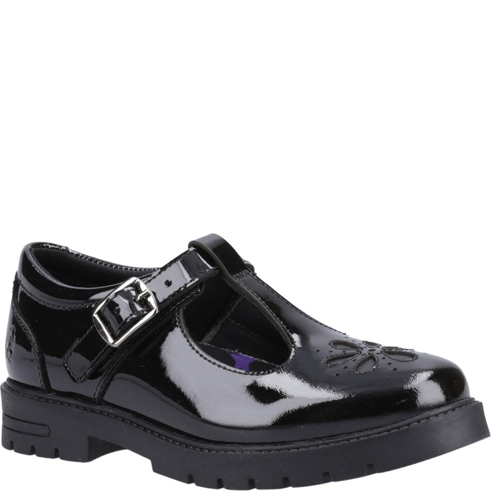 Girls' Hush Puppies Fiona Patent Junior Shoe