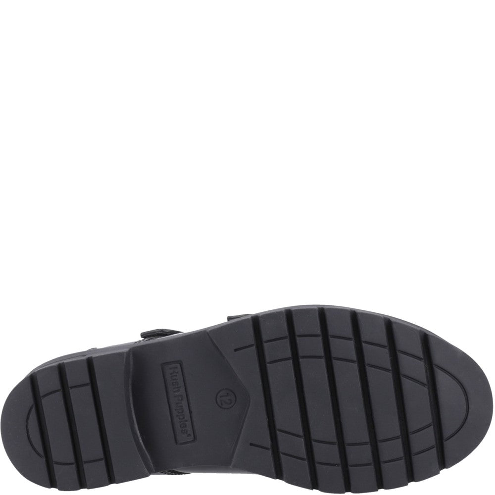 Girls' Hush Puppies Ella Patent Senior Shoe