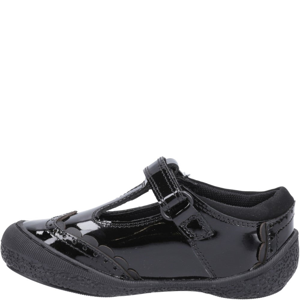 Girls' Hush Puppies Mabel Patent Infant School Shoe