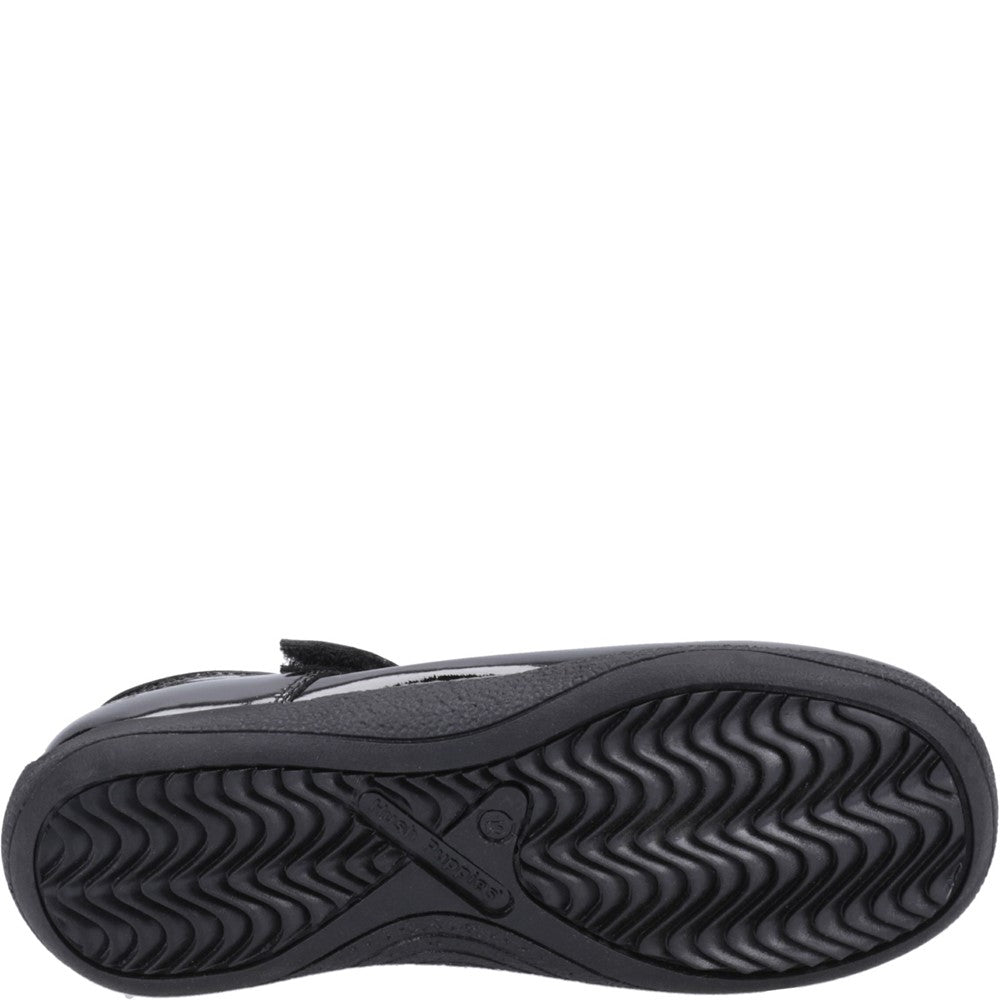 Girls' Hush Puppies Christina Patent Senior School Shoe