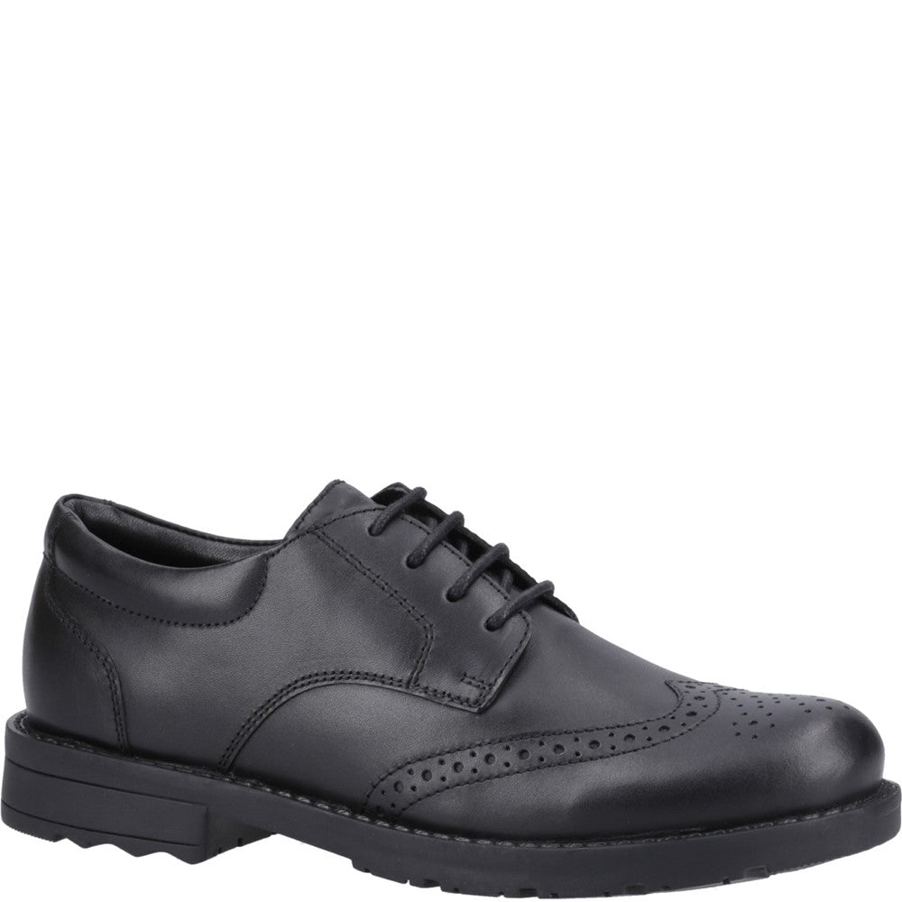 Boys' Hush Puppies Brian Junior School Shoe