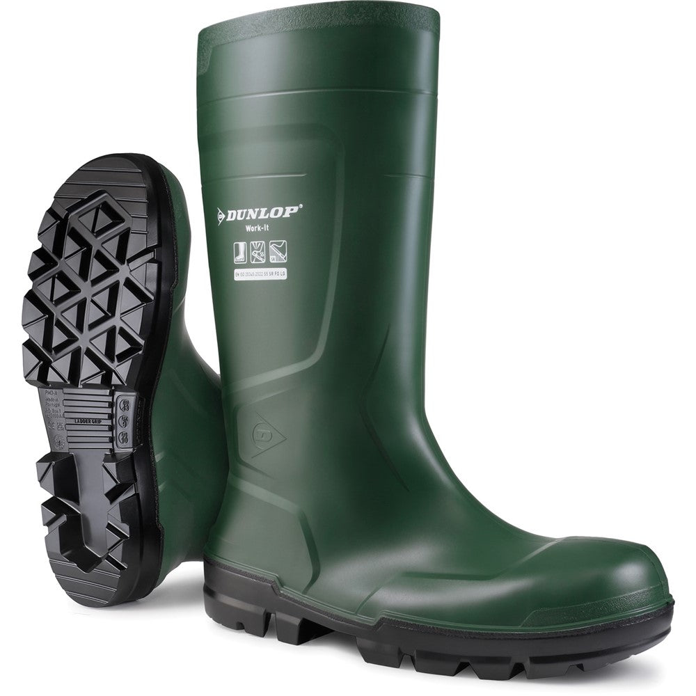 Unisex Dunlop Work-It Full Safety Wellington