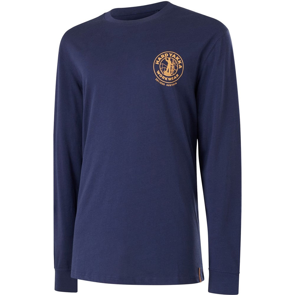 Men's Hard Yakka Heritage Icon Long Sleeve Tee