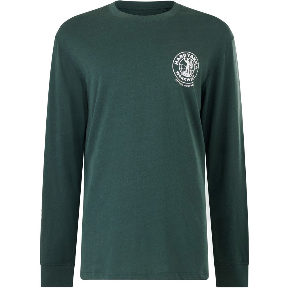 Men's Hard Yakka Heritage Icon Long Sleeve Tee