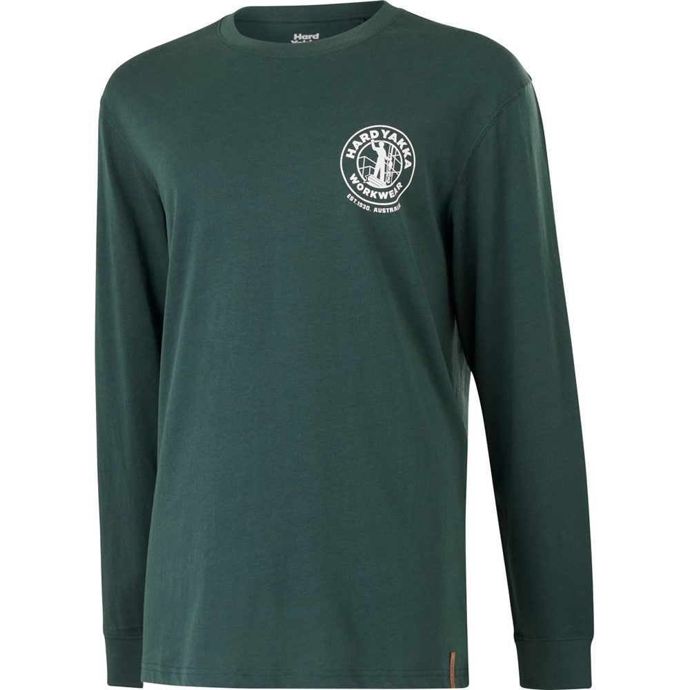 Men's Hard Yakka Heritage Icon Long Sleeve Tee