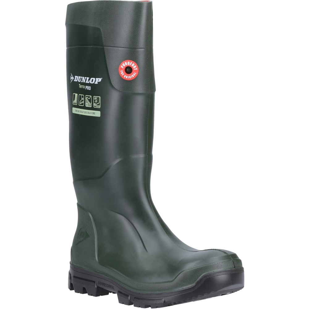 Unisex Dunlop TerraPro Full Safety Wellington