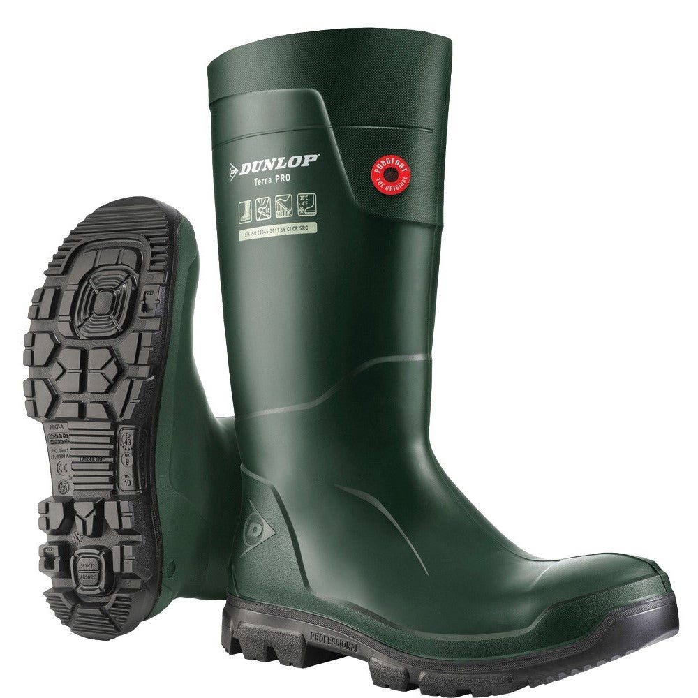 Unisex Dunlop TerraPro Full Safety Wellington