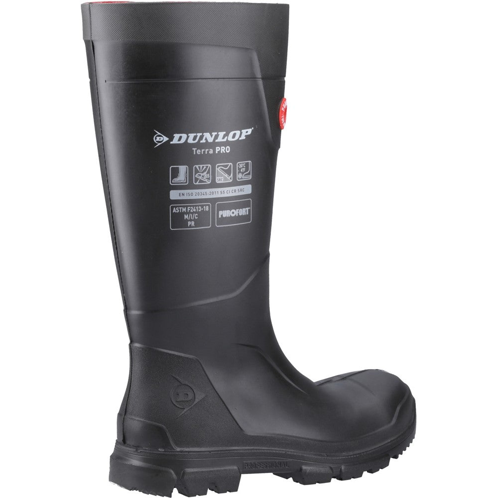 Unisex Dunlop TerraPro Full Safety Wellington
