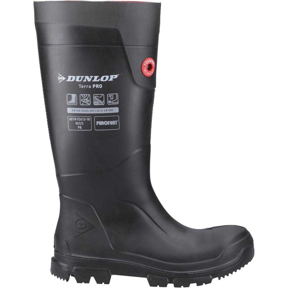 Unisex Dunlop TerraPro Full Safety Wellington