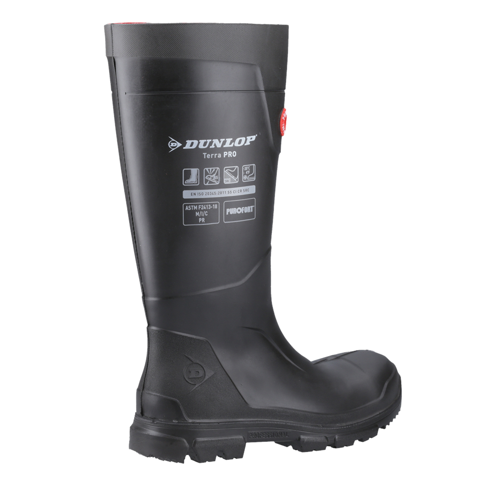 Unisex Dunlop TerraPro Full Safety Wellington