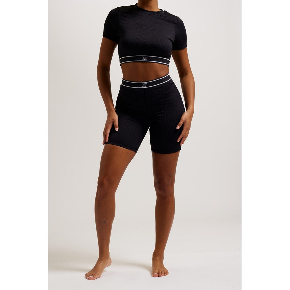 Women's Juicy Couture Rayon Rib Cycling Shorts