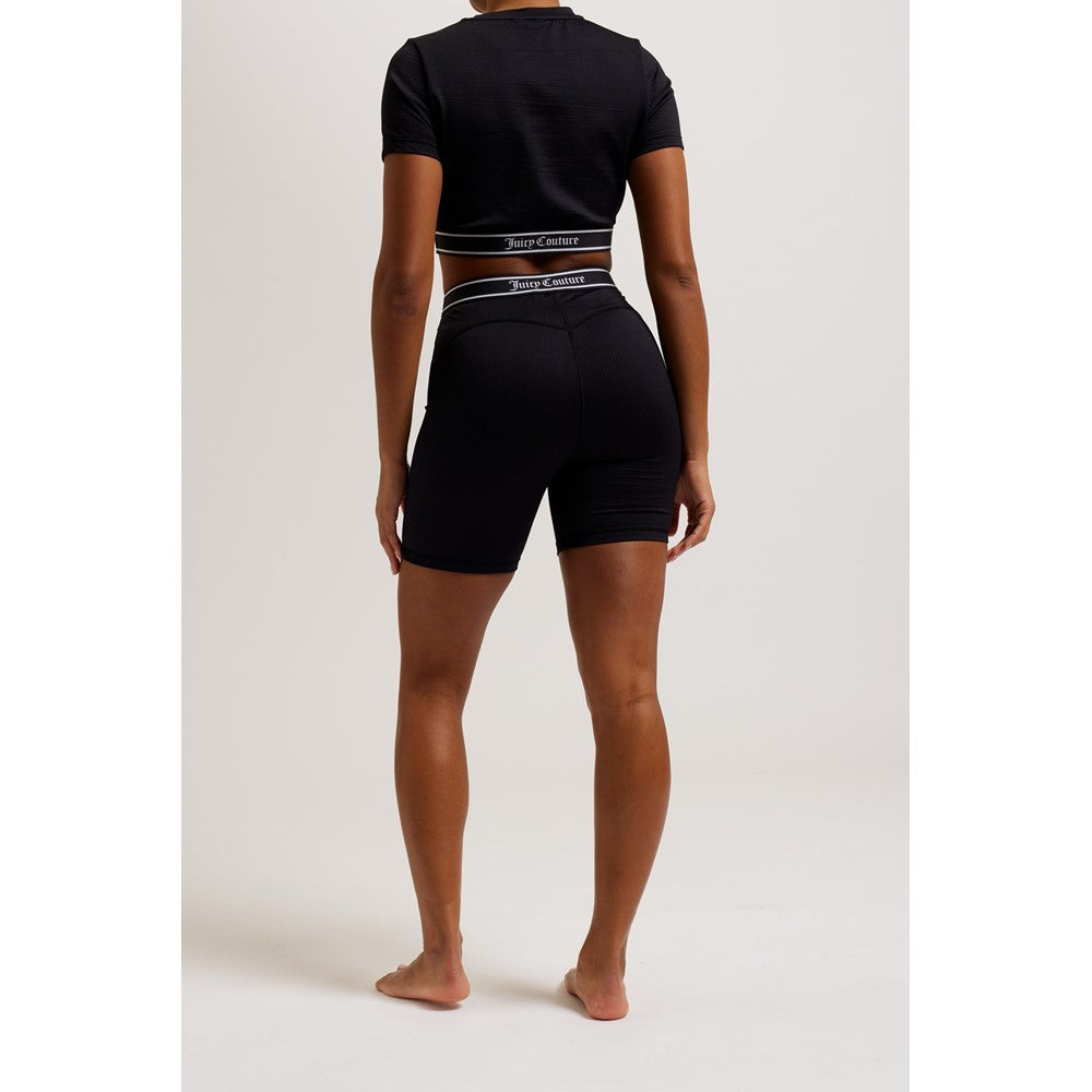 Women's Juicy Couture Rayon Rib Cycling Shorts
