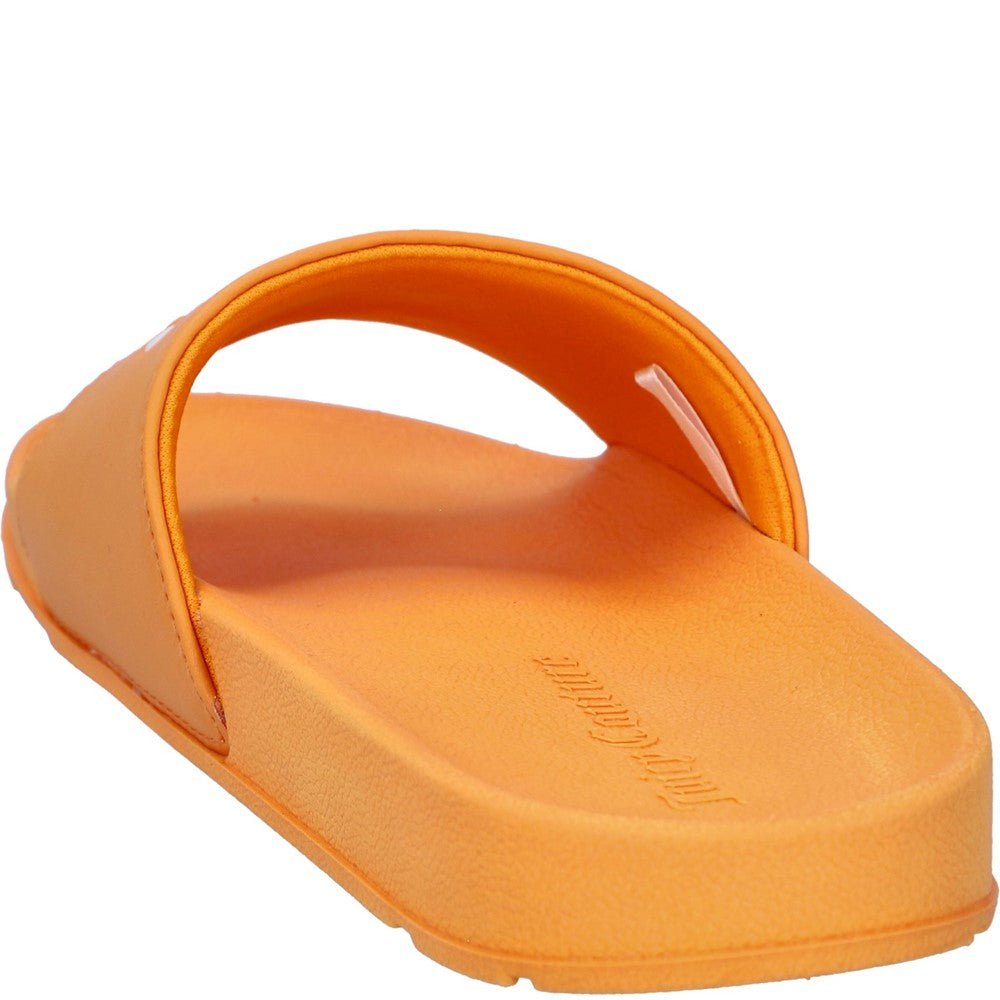 Women's Juicy Couture Collegiate Embossed PU Slider