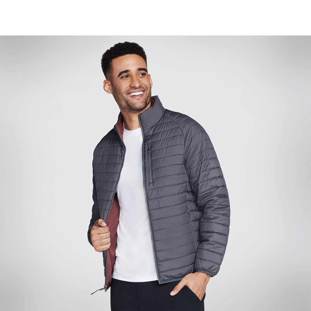 Men's Skechers Go Shield Altitude Reversible Jacket