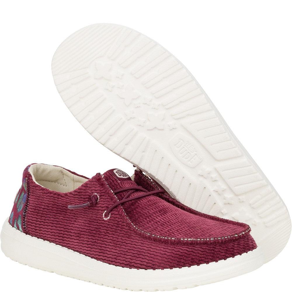 Women's HEYDUDE Wendy Corduroy Leo Shoes