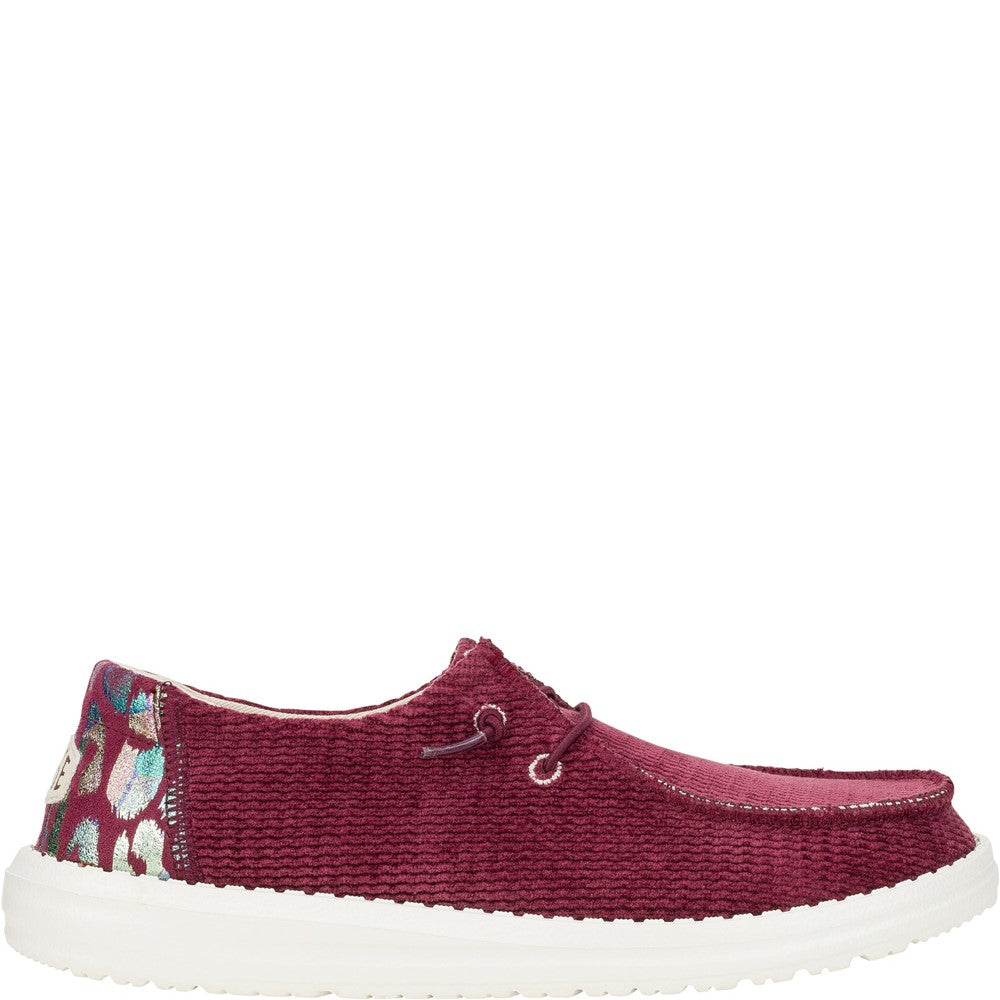Women's HEYDUDE Wendy Corduroy Leo Shoes