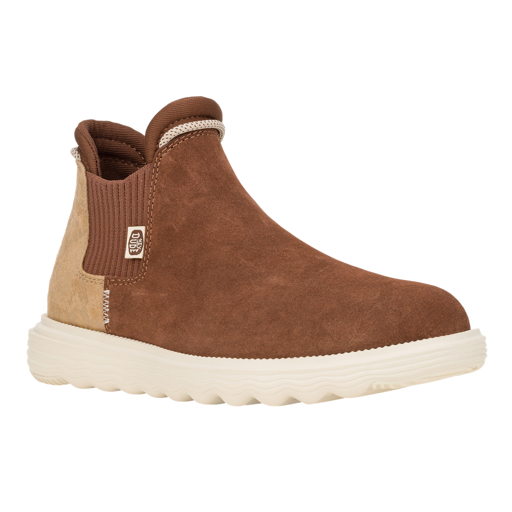 Women's HEYDUDE Branson Suede Novelty Ankle Boots