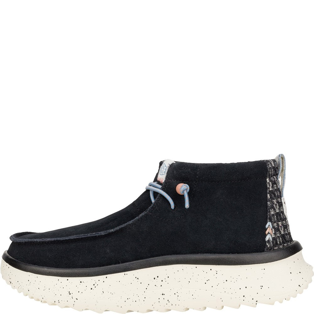 Women's HEYDUDE Wendy Peak Hi Suede Ankle Boots