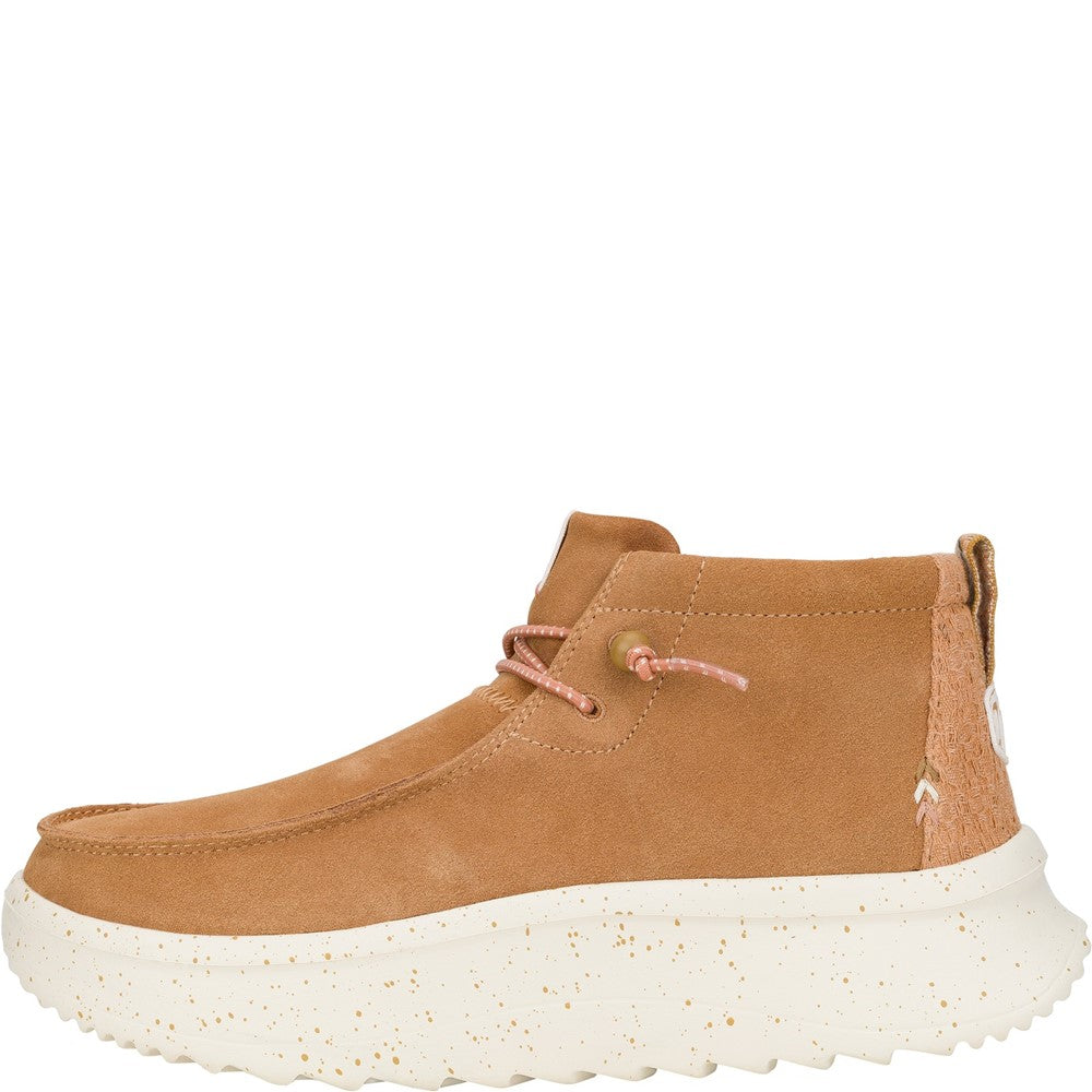 Women's HEYDUDE Wendy Peak Hi Suede Ankle Boots