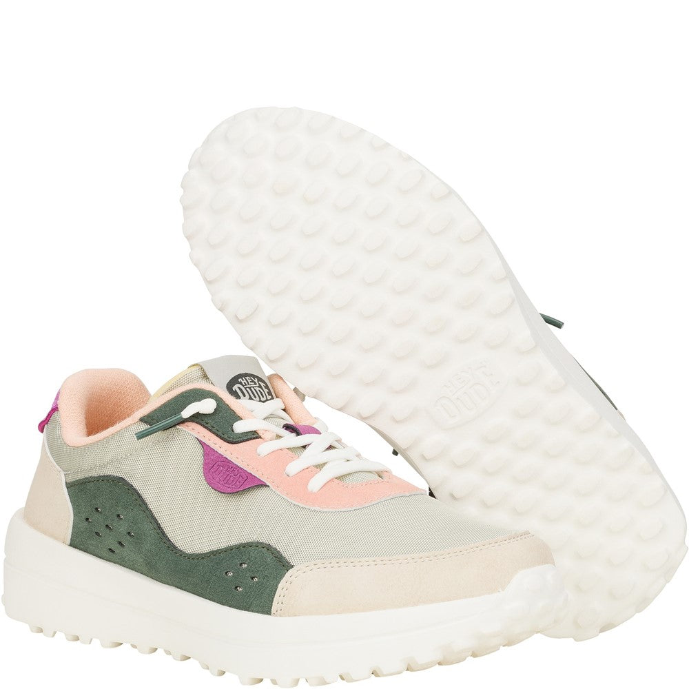Women's HEYDUDE Hayden Colorblock Trainers