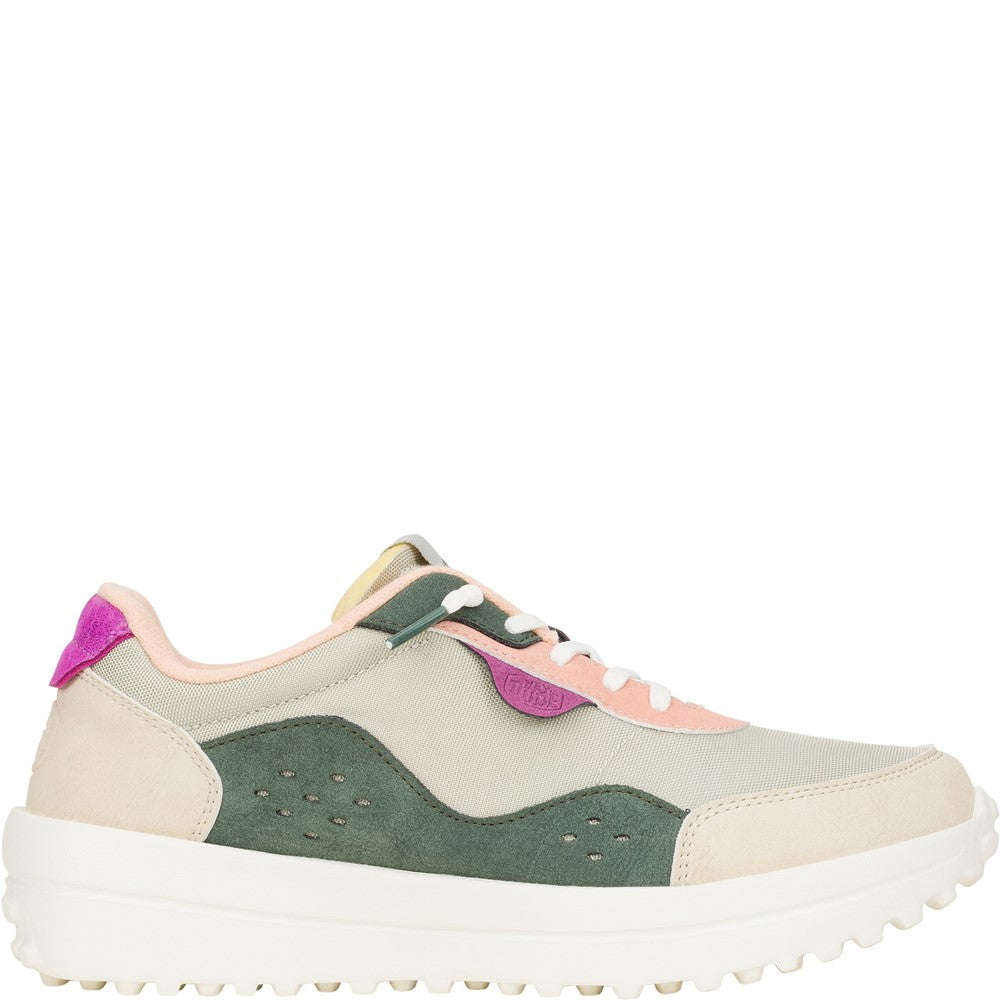 Women's HEYDUDE Hayden Colorblock Trainers
