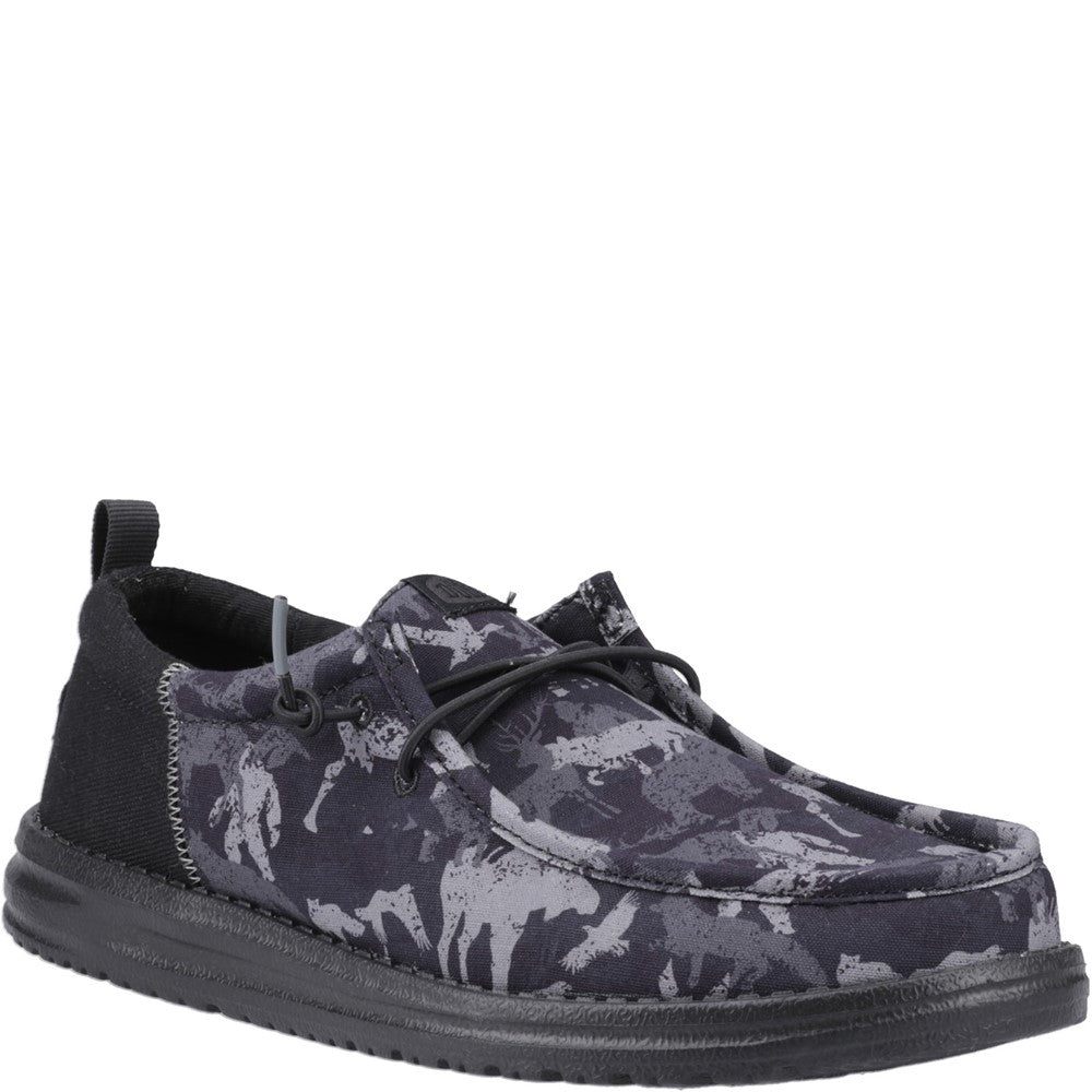 Men's HEYDUDE Wally Funk Hunt Camo Shoes